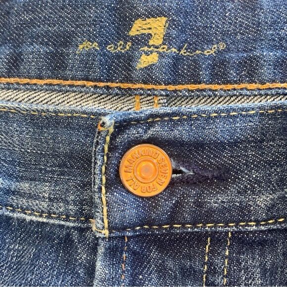 7 for All Mankind Relaxed Jeans Size 36 - Picture 7 of 11